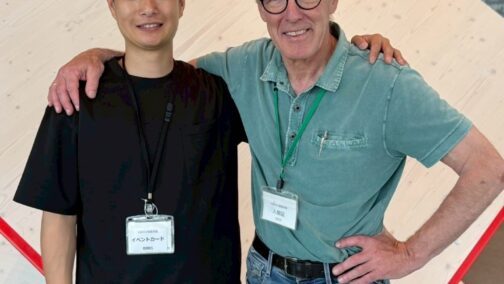 建築家ヘルマン・カウフマン氏のお手伝い